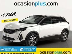 Blanco Usado 2021 Peugeot 3008 Allure Monovolumen | 18.591 € (Precio justo)
