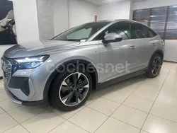 Plateado Usado 2023 Audi Q4 Sportback e-tron Advanced Plus SUV | 48.900 €