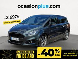 Gris Usado 2018 Ford S-MAX ST-Line Monovolumen | 21.490 € (Precio justo)