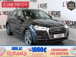 Negro Usado 2019 Audi Q5 S-Line SUV | 31.500 € (Precio justo)