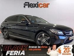 Negro Usado 2021 Mercedes C180 Familiar | 23.490 € (Buen precio)