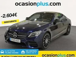 Azul Usado 2019 Mercedes C220 Coupe | 26.046 € (Buen precio)