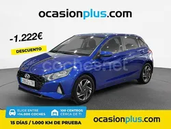 Azul Usado 2021 Hyundai i20 Berlina | 13.450 € (Precio justo)