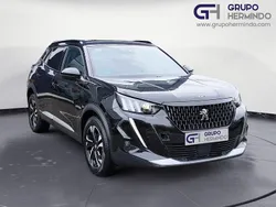Negro Usado 2021 Peugeot 2008 GT SUV | 18.500 € (Precio justo)