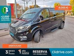 Negro Usado 2023 Ford Tourneo Custom Titanium Van | 35.790 €