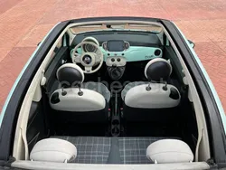 Azul Usado 2019 Fiat 500C Lounge Descapotable | 11.500 € (Precio justo)
