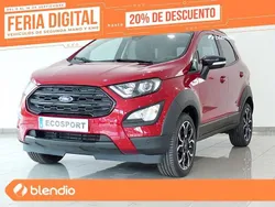 Rojo Usado 2021 Ford Ecosport Active SUV | 17.592 € (Un poco caro)