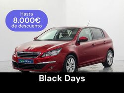 Rojo Usado 2017 Peugeot 308 Style Berlina | 9390 € (Precio justo)