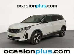 Blanco Usado 2021 Peugeot 5008 GT Monovolumen | 21.355 € (Precio justo)