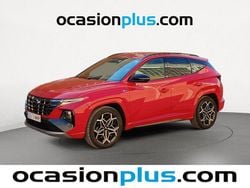 Rojo Usado 2023 Hyundai Tucson N Line SUV | 22.228 € (Precio justo)
