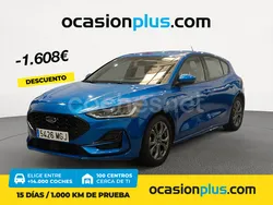 Azul Usado 2023 Ford Focus ST-Line Berlina | 17.200 € (Precio justo)