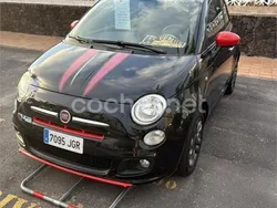 Negro Usado 2015 Fiat 500 S Berlina | 7900 € (Precio justo)