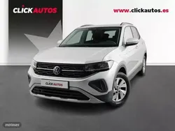 Plateado Usado 2024 VW T-Cross Life SUV | 21.800 € (Precio justo)
