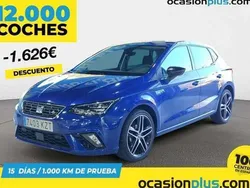 Azul Usado 2019 Seat Ibiza FR Utilitario | 10.455 € (Precio justo)