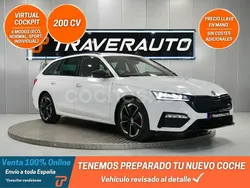 Blanco Usado 2023 Skoda Octavia RS Familiar | 30.500 € (Precio justo)