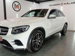 Blanco Usado 2017 Mercedes GLC220 AMG line SUV | 26.900 € (Precio justo)