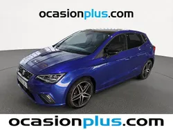 Azul Usado 2021 Seat Ibiza FR Utilitario | 13.628 € (Precio justo)