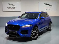 Caesium blue Usado 2019 Jaguar F-Pace R-Sport SUV | 34.900 €