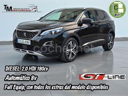 Negro Usado 2018 Peugeot 3008 GT-line SUV | 15.890 € (Precio justo)