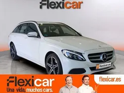 Blanco Usado 2017 Mercedes C220 Familiar | 17.990 € (Super precio)