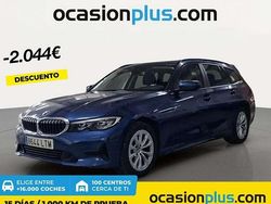 Azul Usado 2021 BMW 318 Familiar | 20.446 € (Buen precio)