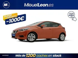 Naranja Usado 2020 Nissan Micra Acenta Utilitario | 11.485 € (Precio justo)