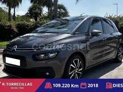 Gris / plata Usado 2018 Citroën C4 SpaceTourer Shine Monovolumen | 14.750 € (Precio justo)