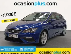 Azul Usado 2020 Seat Leon ST FR Familiar | 19.082 € (Precio justo)