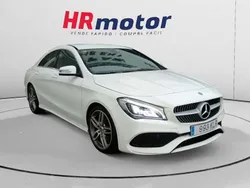 Blanco Usado 2018 Mercedes CLA200 AMG line Berlina | 20.340 € (Super precio)
