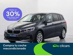 Gris Usado 2021 BMW 218 Gran Tourer Monovolumen | 24.990 € (Un poco caro)
