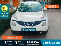Blanco Usado 2011 Nissan Juke Acenta SUV | 7290 € (Precio justo)