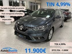 Gris / plata Usado 2019 Renault Mégane GrandTour Business Familiar | 11.990 € (Precio justo)