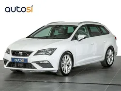 Blanco Usado 2019 Seat Leon ST FR Familiar | 19.900 € (Caro)