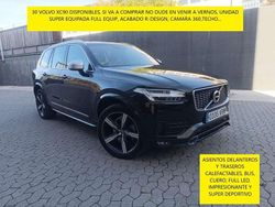 Negro Usado 2019 Volvo XC90 R-Design SUV | 39.995 € (Precio justo)