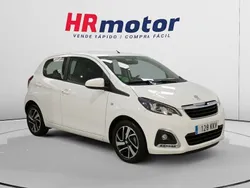 Blanco Usado 2018 Peugeot 108 Allure Utilitario | 9510 € (Un poco caro)