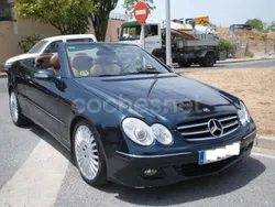 Azul Usado 2006 Mercedes CLK320 Avantgarde Descapotable | 11.800 € (Un poco caro)