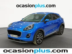 Azul Usado 2021 Ford Puma Titanium SUV | 14.991 € (Precio justo)