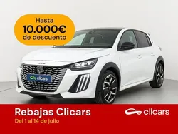 Blanco Usado 2024 Peugeot 208 GT Utilitario | 19.990 € (Precio justo)