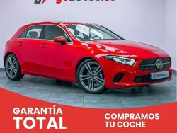 Rojo Usado 2019 Mercedes A180 Urban Berlina | 21.250 € (Precio justo)