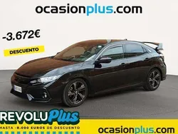 Negro Usado 2018 Honda Civic Elegance Utilitario | 15.228 € (Precio justo)