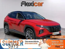 Rojo Usado 2021 Hyundai Tucson SUV | 20.490 € (Precio justo)
