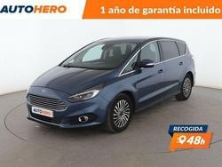 Azul Usado 2019 Ford S-MAX Titanium Monovolumen | 21.399 € (Caro)