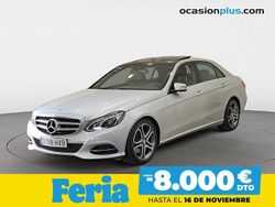 Gris plata Usado 2014 Mercedes E300 Avantgarde Berlina | 16.300 € (Precio justo)