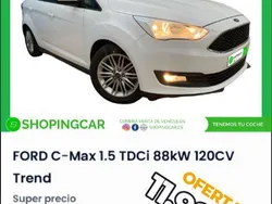 Blanco Usado 2018 Ford C-MAX Trend Monovolumen | 9900 € (Super precio)