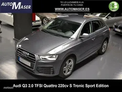 Gris Usado 2018 Audi Q3 Sport SUV | 25.500 € (Super precio)