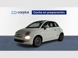 Blanco gelato (sólido) Usado 2018 Fiat 500 Lounge Utilitario | 9790 € (Precio justo)