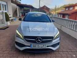 Gris / plata Usado 2017 Mercedes CLA220 Shooting Brake AMG line Familiar | 22.500 € (Caro)