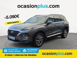 Gris Usado 2020 Hyundai Santa Fe SUV | 31.690 € (Precio justo)