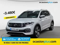 Gris Usado 2021 VW T-Cross Sport SUV | 20.250 € (Precio justo)