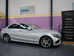 Gris / plata Usado 2016 Mercedes C200 AMG line Berlina | 19.900 € (Precio justo)